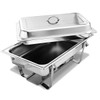 Giantex 2 Packs Chafing Dish 9 Quart Chafter Dishes Stainless