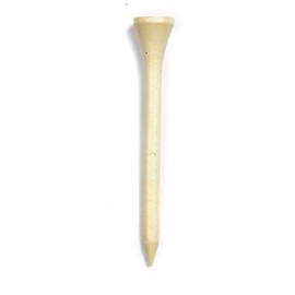 Golf Tees Etc Bamboo Golf Tees, 2 3/4" / 3 1/4" - 100 Count (Natural, 2 3/4")