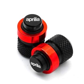 MOWOK for RSV4 RS660 Tuono 660 RSV1000/R Caponord 1200 Dorsoduro 750 Universal for Motorcycles CNC Tire Valve Caps Stem Covers (red)