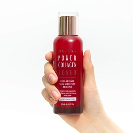 ORJENA Power Collagen Tonificante 120ml – Tonificante Facial Antiedad con Extractos Marinos y Colágeno para Mejorar Elasticidad y Firmeza