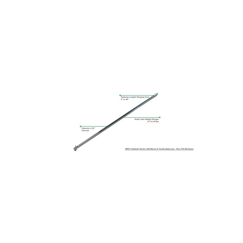 WRS Caldwell Series 300 Block & Tackle Window Balance –
