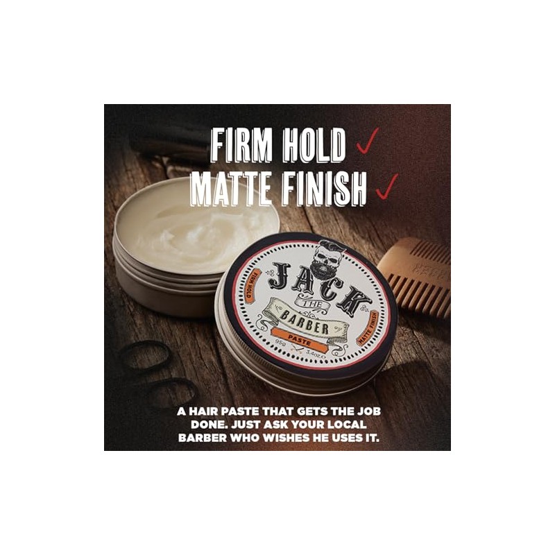 Jack The Barber - Paste 95g - Firm Hold -