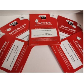 Straight Talk Nano SIM Card 4G LTE & 5G -No Talk time (Verizon, TMobile, AT&T)