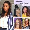 Mebeli Goddess Bohemian box braids Crochet Hair,14inch Pre Looped Boho