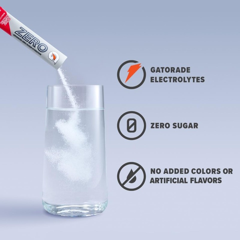 Gatorade Zero Sugar Powder Drink Mix - Grape Flavor (32