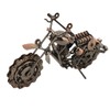 Motorcycle Toy Model Metallic Antique Texture Sturdy Smoothing Durable Metal