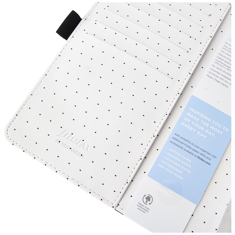 Filofax Moonlight 22-022655 A5 Organiser Black 2023