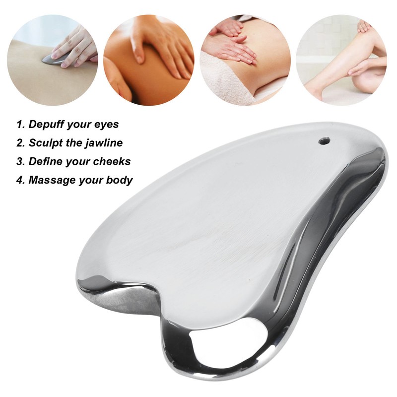 Terahertz Stone Gua Sha Scraping Tool Lymphatic Drainage Massager Facial