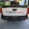 Advanced Trims CARBON / RED Tailgate Letters for TACOMA TRD