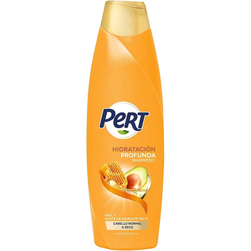 PERT, Shampoo Miel y Aguacate Ayuda a que tu cabello