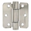 Satin Stainless Steel Toilet Cubicle Adjustable Spring Hinge with Cover