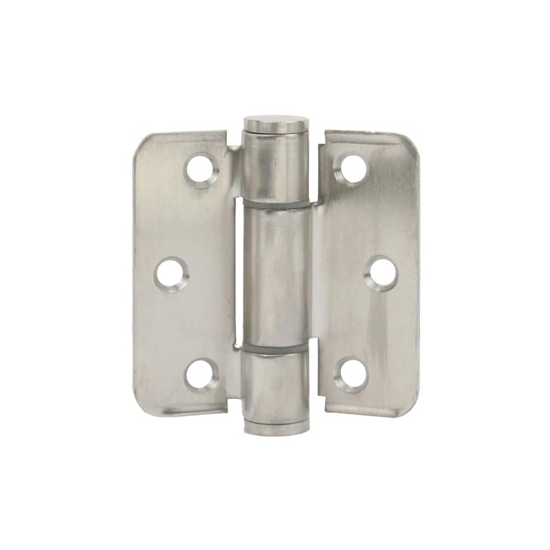 Satin Stainless Steel Toilet Cubicle Adjustable Spring Hinge with Cover
