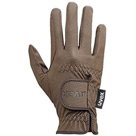 uvex Sportstyle - Stretchable Riding Gloves for Men and Women - Excellent Grip & Highly Durable - Touchscreen-Compatible - Brown - 6.5