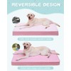 KSIIA Orthopedic Dog Bed - Waterproof & Washable with Removable