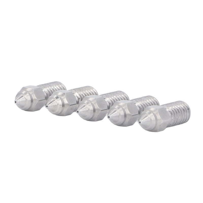 0.4mm Nozzles Kit High Flow High Temp Resistant Stainless Steel