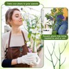 Cinnvoice 12 Pack 39.37" Stackable Plant Support Stakes Plant Support