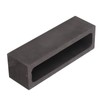 Graphite Ingot Mold Rectangular High Thermal Stability Metal Graphite Crucible