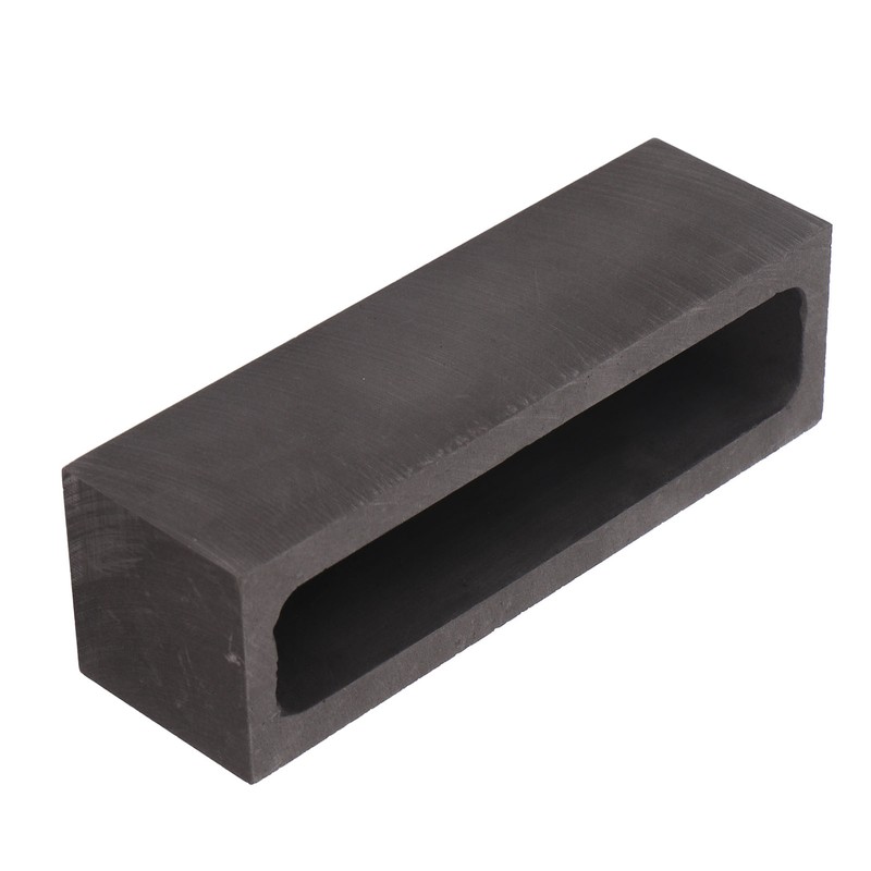 Graphite Ingot Mold Rectangular High Thermal Stability Metal Graphite Crucible