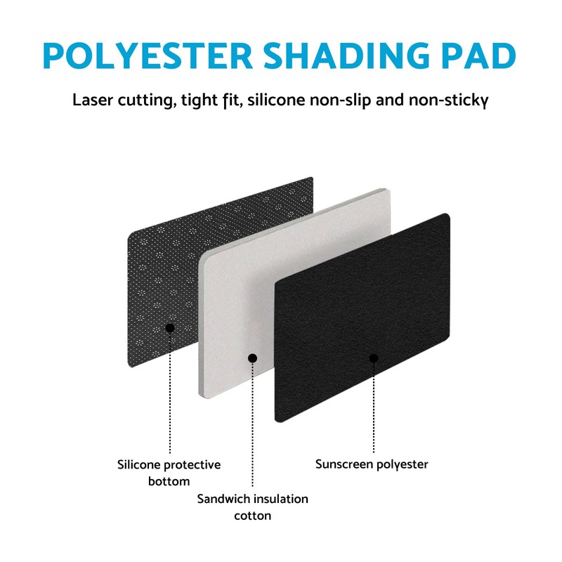 MAX COOL Non-Slip Dash Mat Dashboard Cover Suitable for Land