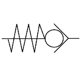 Check Valve Pneumatic Compressed Air with Spring Return Plug Connection Backflow Preventer Like AKH IQS (6-6 mm)