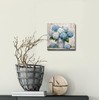 LAIART Blue Hydrangea Wall Art Farmhouse Wall Decor Flower Canvas
