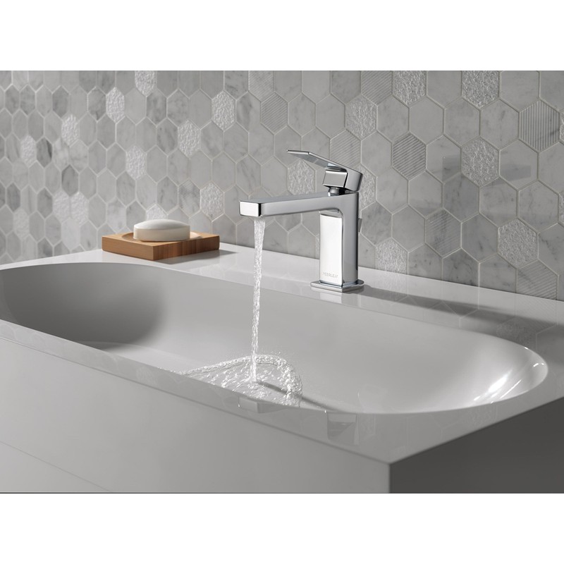 Peerless Xander Single Hole Bathroom Faucet, Single Handle Bathroom Faucet