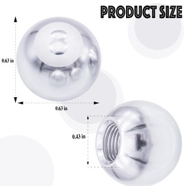 MEAJOO 4PCS Pool 8 Ball Tire Valve Stem Caps, Aluminum Alloy Corrosion Resistant Leak-Proof Tire Air Cap Set, Universal for Cars, Trucks, Bikes, Motorcycles, Bicycles Tire Caps(Silver)