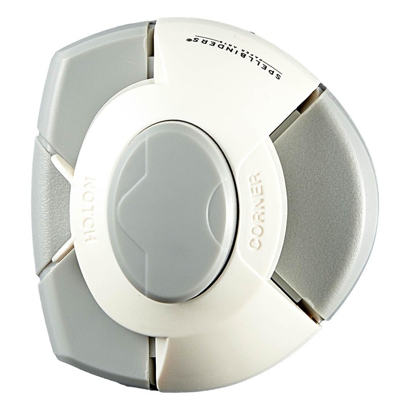 Spellbinders 1-2 Notch Corner Rounder Punch, White