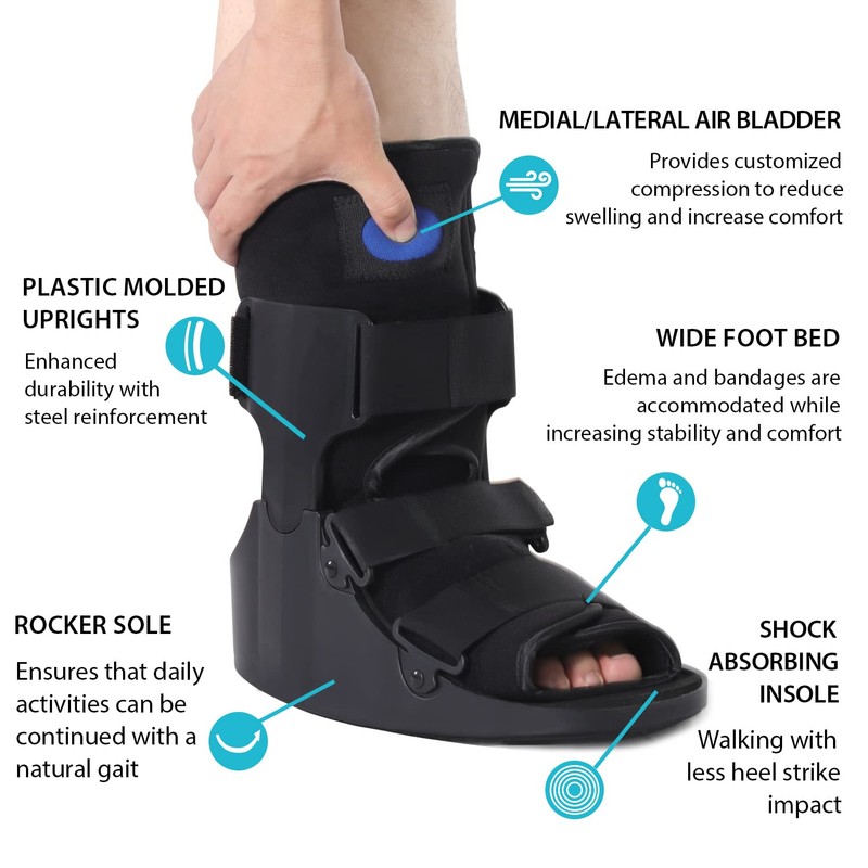 KD Orthopedic Walking Boot: Post-op Boot for Broken Foot Sprained
