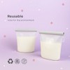 KH Kids Heroes Bolsas Almacenamiento Leche Materna Reutilizables y Transparentes