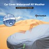 autopart2021 Sunscreen Snow Dust Rain Decoration Cover Car Cover For