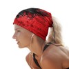 Old Grunge Albania Flag Neck Gator Warmer Windproof Face Cover