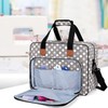 Luxja Sewing Machine Tote Bag with Sewing Accessory Storage, Cushioned,