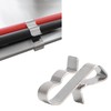 50Pcs Photovoltaic Cable Clip Wire Clamp Cord Fixing Holder Set