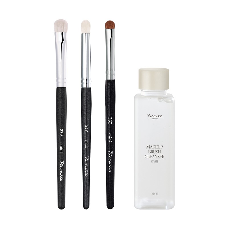 PICCASSO [Picasso] Eyeshadow brush mini 3-piece set / [피카소] 아이섀도우