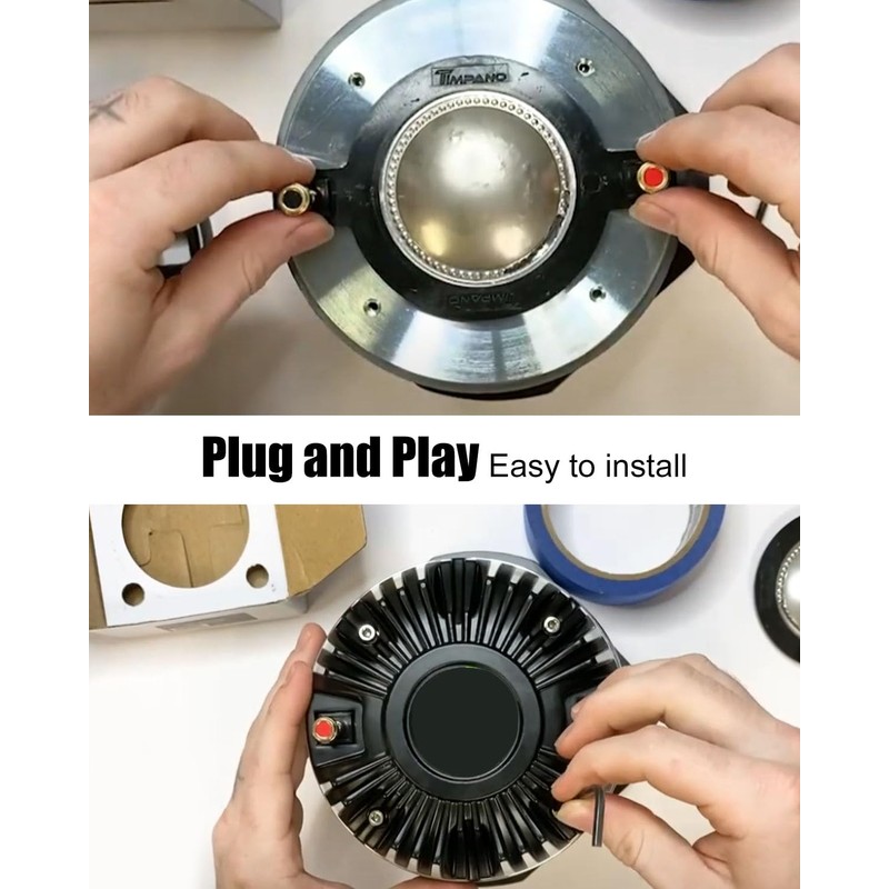 Diaphragm Fit for Timpano Tempesta TPT-RPDH2000 TPT-DH2000 Horn Driver, Voice