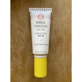First Aid Beauty FAB First Aid Beauty Mineral Sunscreen SPF 30 full size 1.7 oz 50 ml exp 06/24