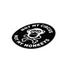5x5 Not My Circus Not My Monkeys 3-Pack, 100% Waterproof,