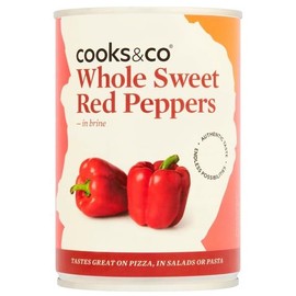 Cooks & Co - Sweet Red Peppers - 390gm