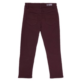 X RAY Stretchy Colored Denim Jeans, Casual Pants for Boys, Burgundy, 16