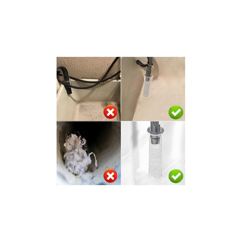 24 Pcs Lint Traps,Washing Machine Lint Snare Traps, Laundry Mesh