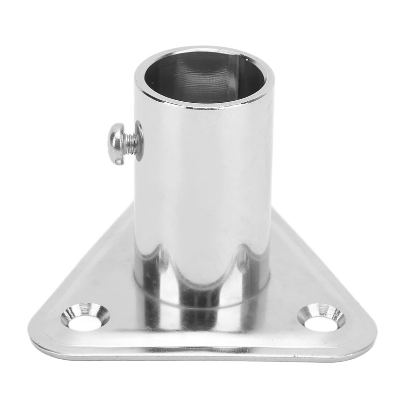 Flagpole Bracket, 90 Degree Flagpole Holder, 1" 316 Stainless Steel