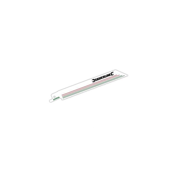 Silverline 244966 Recip Saw Blades for Demolition 5pk Bi-Metal -