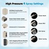 Hibbent cUPC Certified High Pressure 10'' Rainfall Shower Head, Showerhead