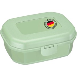 Westmark 2352227M Lunch Box / Snack Box - 935 ml - With Click Fastener - Height Approx. 7.4 cm - Plastic Green