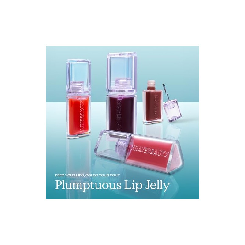 KraveBeauty Plumptuous Lip Jelly 024 Fl Oz Aceite Labial Rico