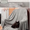 iN Fleece Throw Blanket for Sofas Couch - Super Soft
