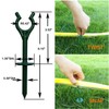 Garden Hose Guide Stake Holder Set of 8 Lawn Hose