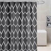 Polyester Waterproof Shower Curtain Abstract Geometric Shower Curtain Modern Luxury