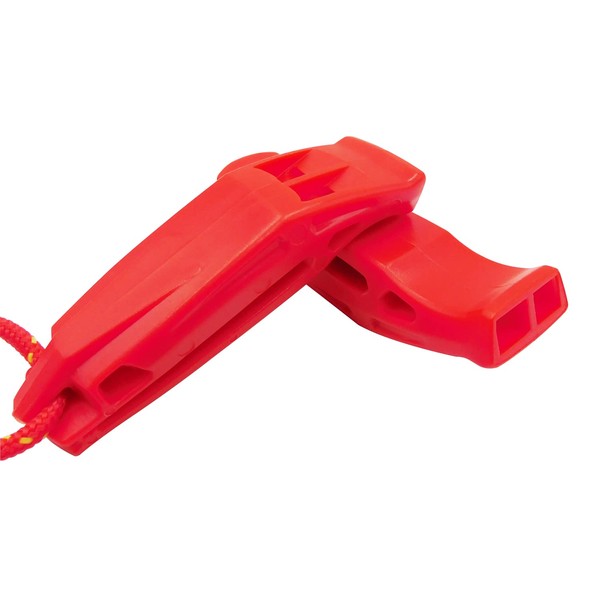 Chauuxee Double Frequency Emergency Whistle with Lanyard Survival Shrill Loud